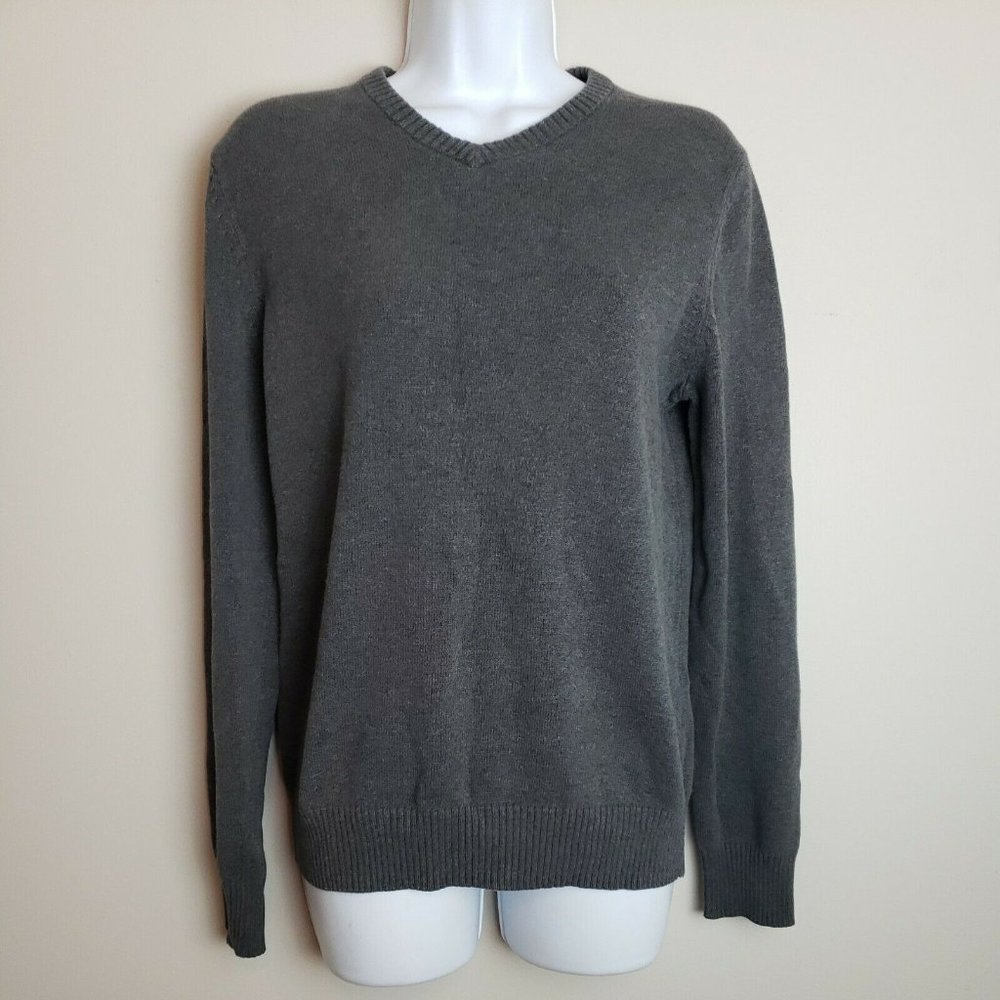 Cherokee Women's Sweater Small Gray Pullover
